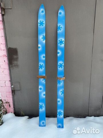 Лыжи лызи – ручная работа дерево декор