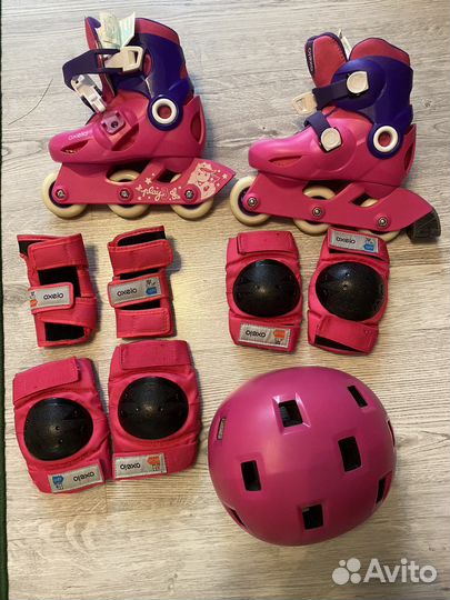 Детские ролики и защита