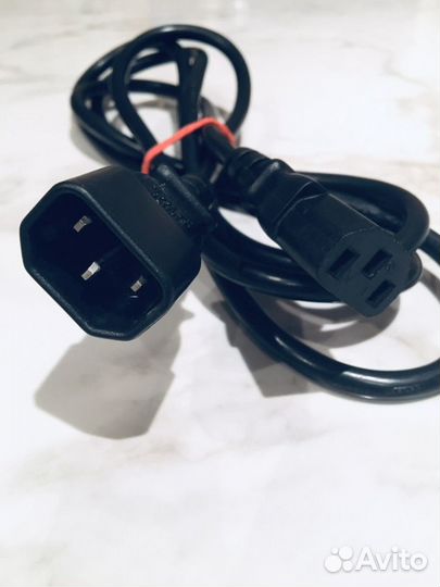 Кабель питания IEC 320 C13 - IEC 320 C14 (удлините