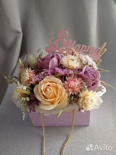 Букет цветов на 8 марта