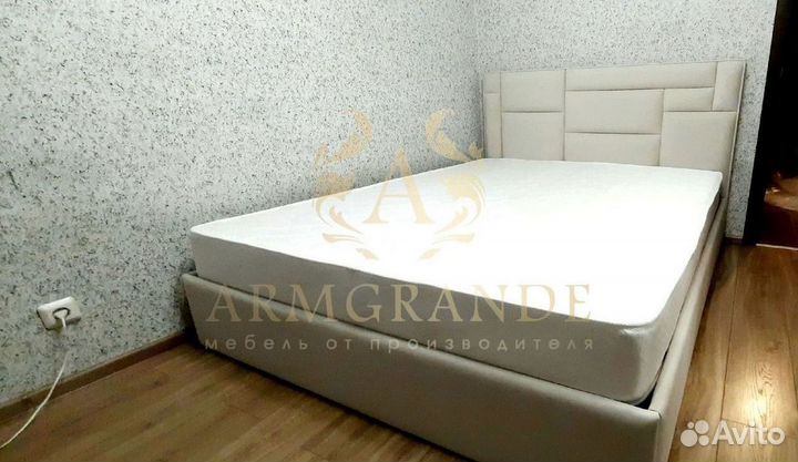 Кровать с мягким изголовьем с гарантией