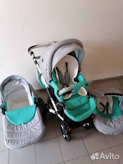 Коляска 3 в 1 retrus