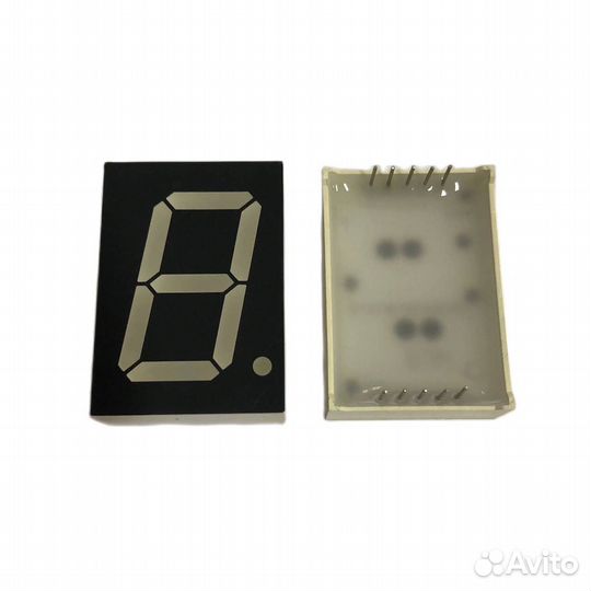 1 шт Индикатор KW1-1001ABB 24х34мм голубой