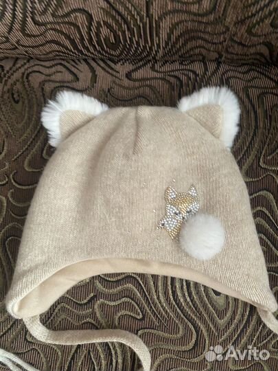 Шапка детская зимняя для девочки