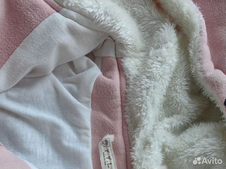 Пальто на девочку демисезонное 80 см