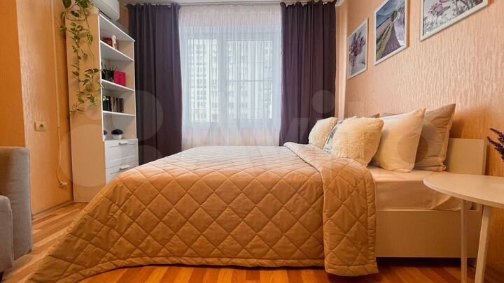 1-к. квартира, 41 м², 12/19 эт.