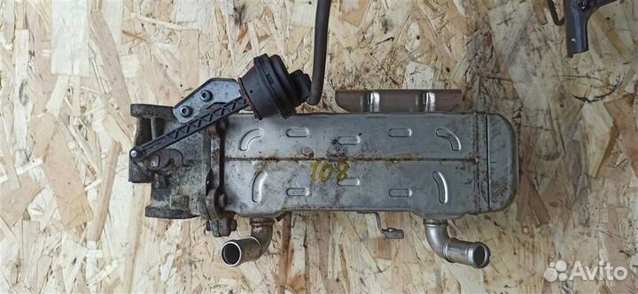 Охладитель клапана егр hyundai Santa Fe 2 рест