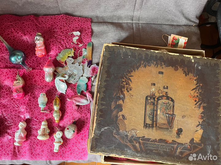 Елочные игрушки СССР