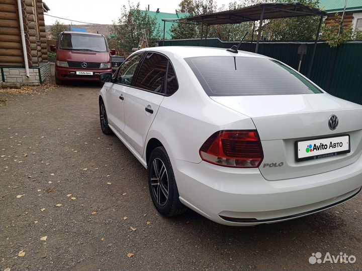 Volkswagen Polo 1.6 МТ, 2017, 222 000 км