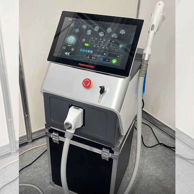 DPL + SHR 9 фильтров, фото омоложение Fibroskom