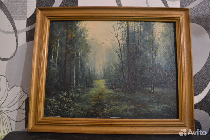 Картина Курицын С.П. 1996г. Оригинал. 50см*40см