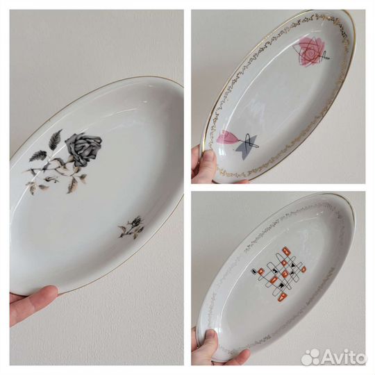 Блюдо овальное