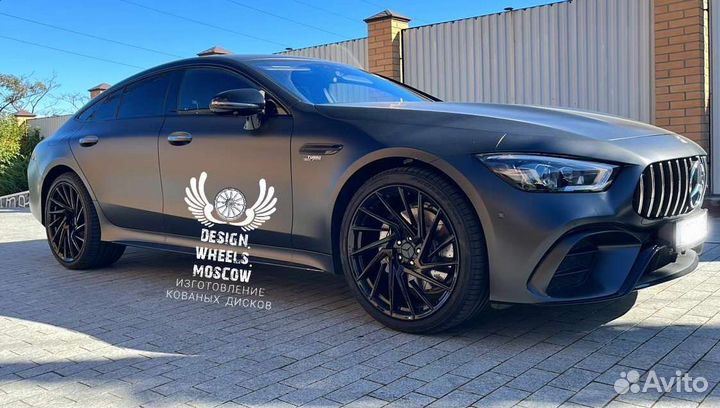 Кованые диски R21 на Mercedes AMG GT 4 X290