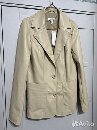 Пиджак женский экокожа. Р- 44