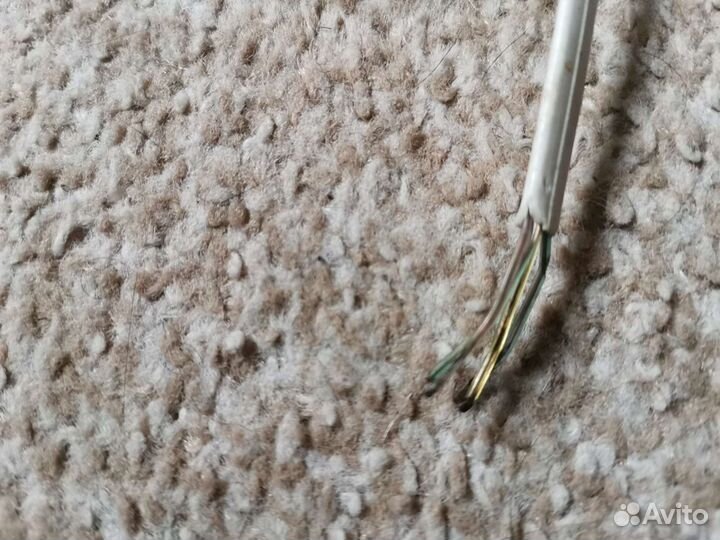 Медный кабель 4 жильный для компьютера и телефона