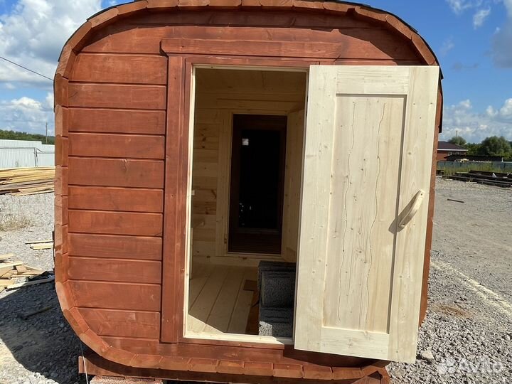 Баня Бочка Квадро от производителя