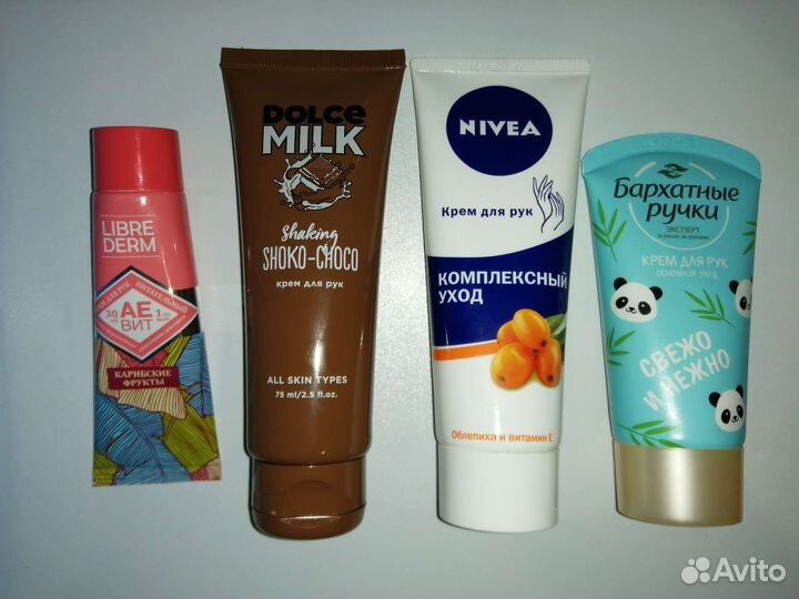 Новые крема для лица и рук