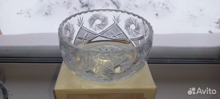 Ваза хрустальная СССР