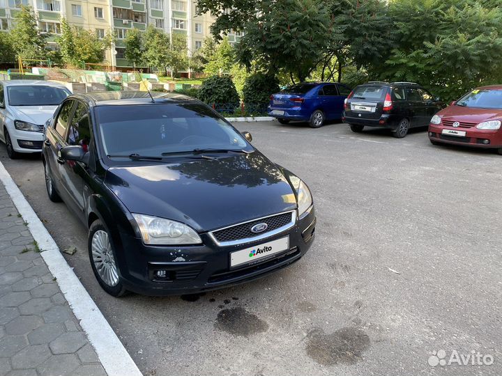Ford Focus 1.6 МТ, 2007, битый, 230 000 км
