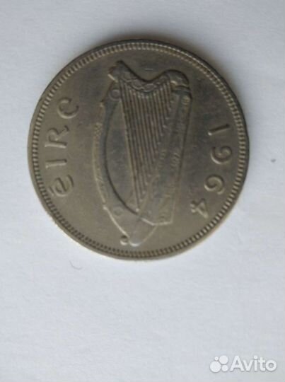 Ирландия 1 флорин 1964