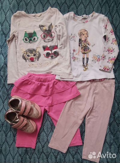 Вещи на девочку пакетом