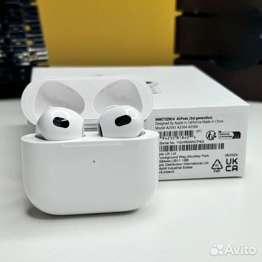 Airpods 3 лучшее качество+чехол+гарантия