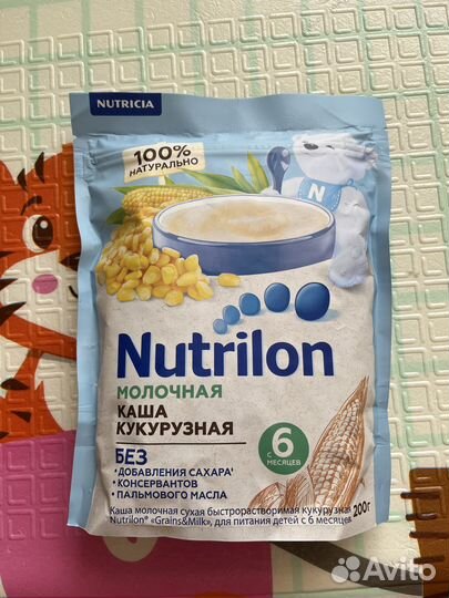 Каша молочная кукурузная Нутрилон