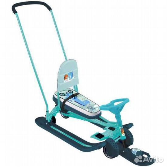 Снегокат тимка спорт 6 динозавр + доставка