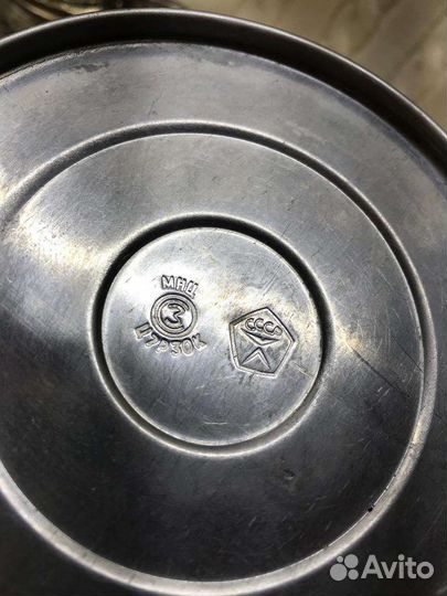 Заварочный чайник/кофейник СССР мельхиор 1,4 л