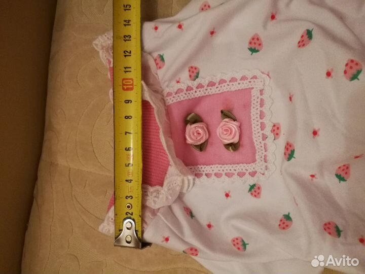 Одежда,комбинезон для йорка,маленькой собачки.Хлоп