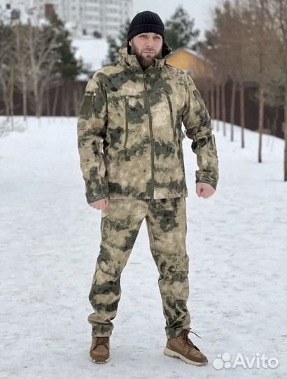 Костюм тактический демисезонный софтшелл