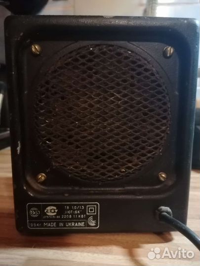 Тепловентилятор Уют 6К. Компактный. 1.1кв