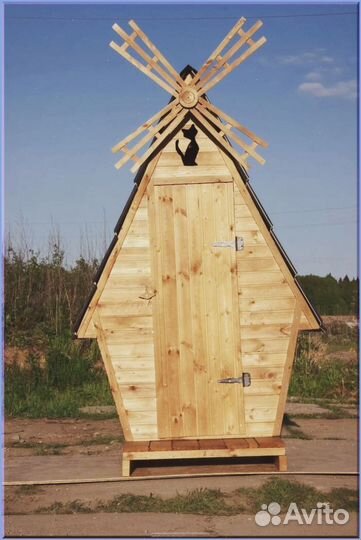 Дачный туалет домик эса 107
