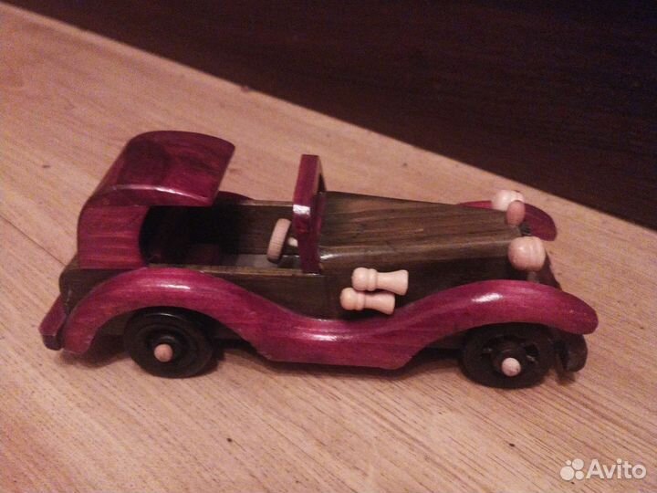 Машинки из дерева