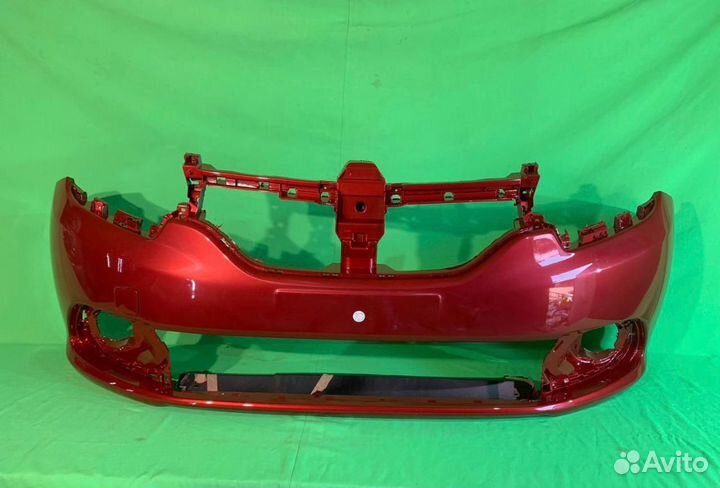 Бампер передний на Renault Logan 2 2012-2018
