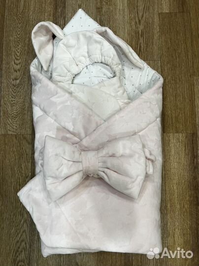 Конверт на выписку для девочки осень весна