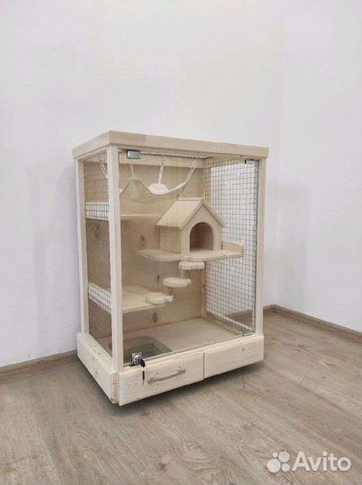 Клетка для грызунов. Витрина