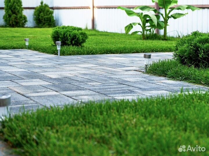 Тротуарная плитка с завода