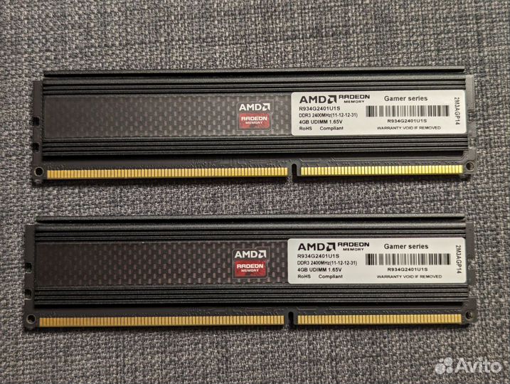 Оперативная память AMD Radeon R9 DDR3 8 GB