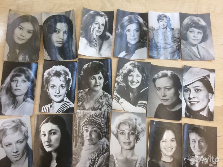 Редчайшие открытки. Артисты. Кадры из фильмов СССР