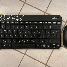 Мышь + клавиатура Logitech MK240 Nano(+приемник)