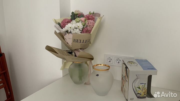 Bohemia хрустальная ваза для цветов 18 см