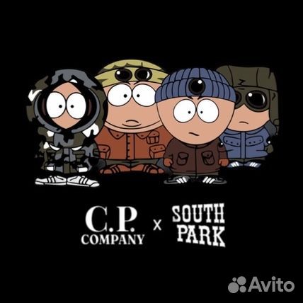 Футболка C.P. Company x South Park Casual винтаж