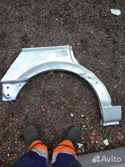 Арка ремонтная задняя volkswagen passat b3
