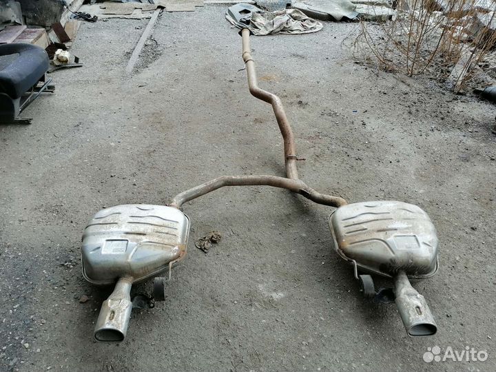 Глушитель S80, XC70, S-Max