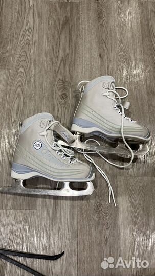 Коньки фигурные детские, р 33