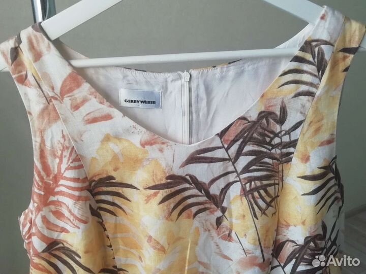 Платье летнее хлопок. 50 размер