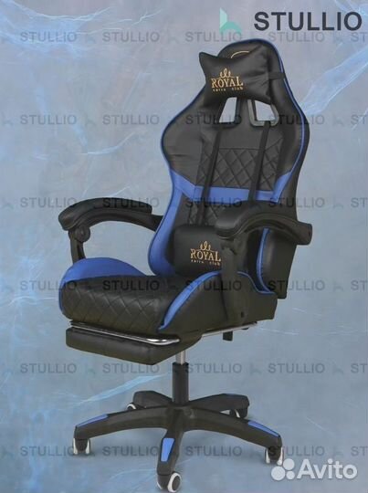 Компьютерное игровое кресло геймерское с массажем