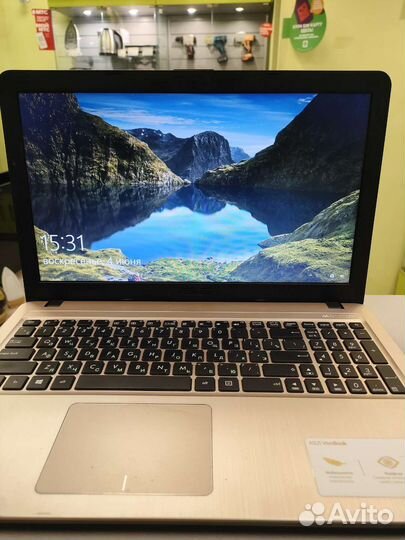 Ноутбук asus x540mb (100058)(Сп20)