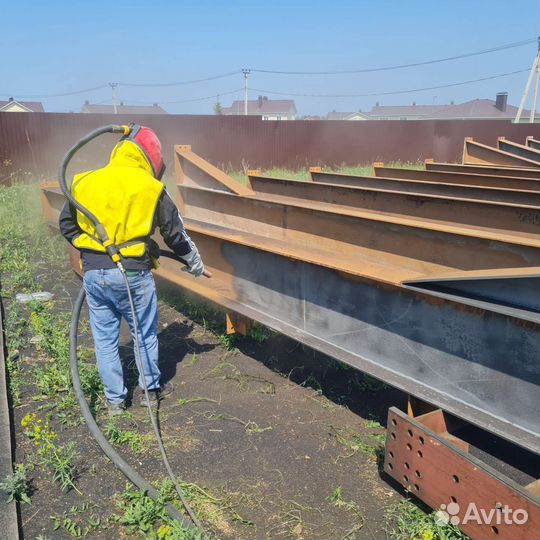 Пескоструйная обработка,огз,акз,покраска